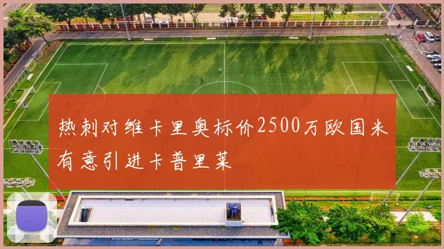 热刺对维卡里奥标价2500万欧国米有意引进卡普里莱